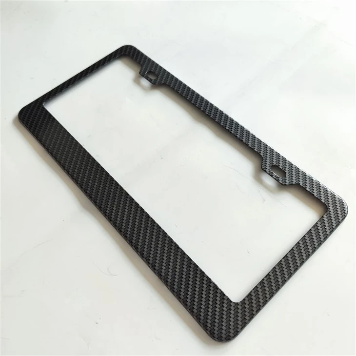 Engraved Stainless Steel License Frame
