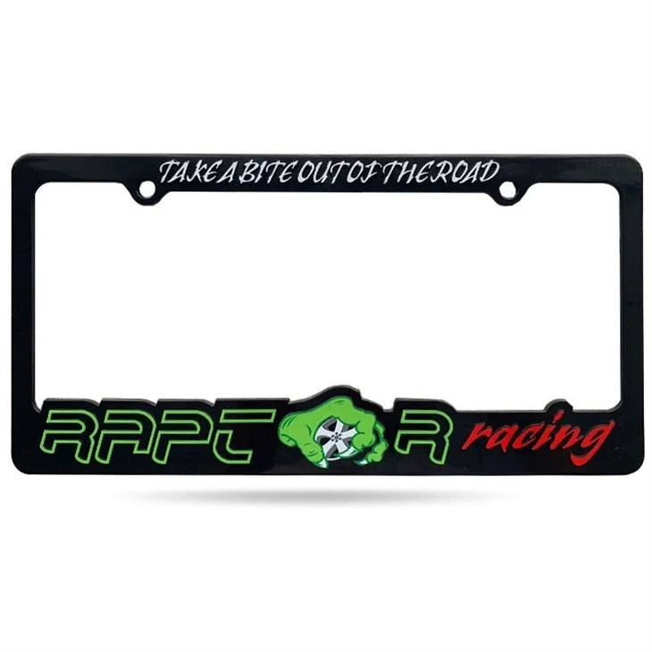 Universal Plastic License Plate Holder